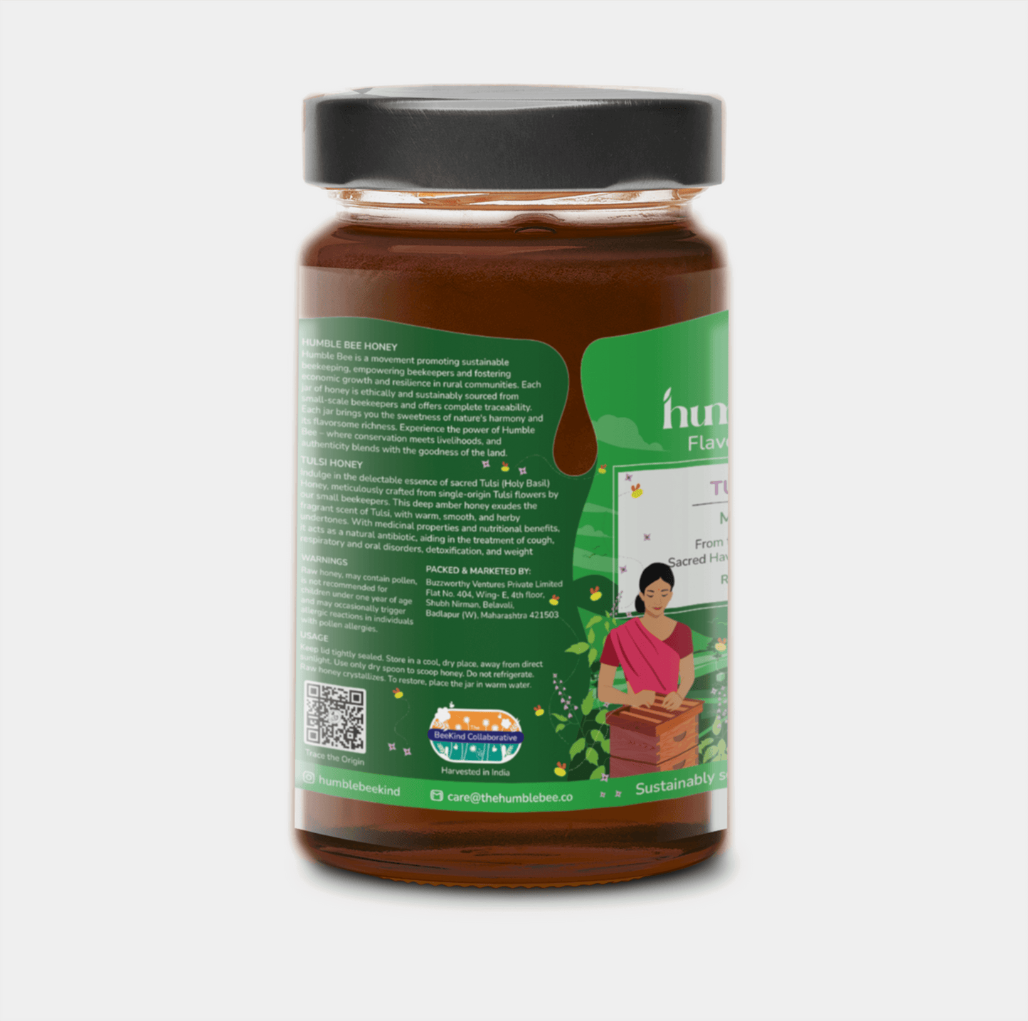 Tulsi Monofloral Honey_Second View